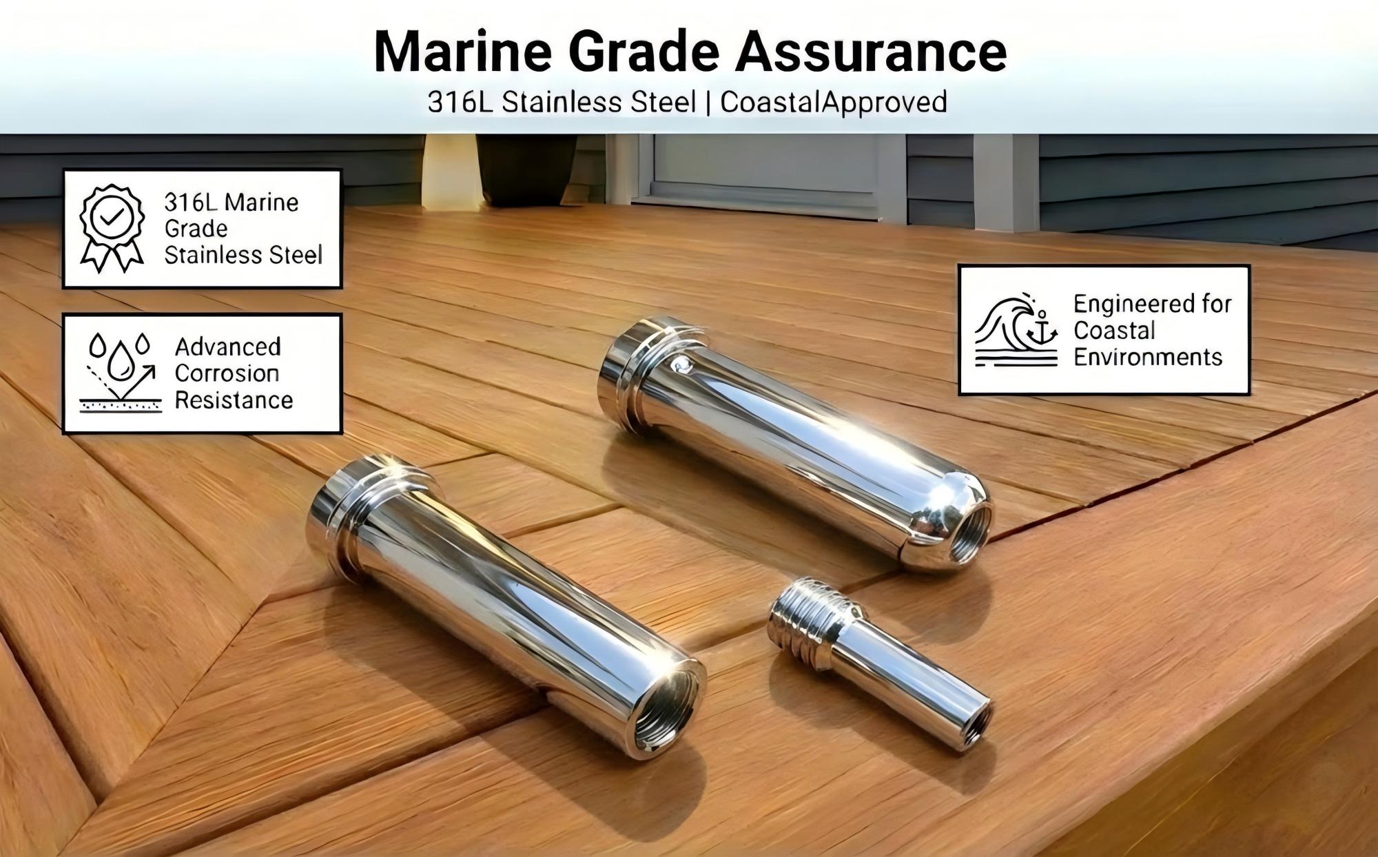 Salt Spray Tested for Corrosion Resistance