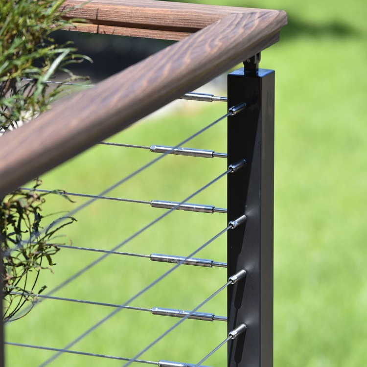 Revamped Balcony with Cable Railing