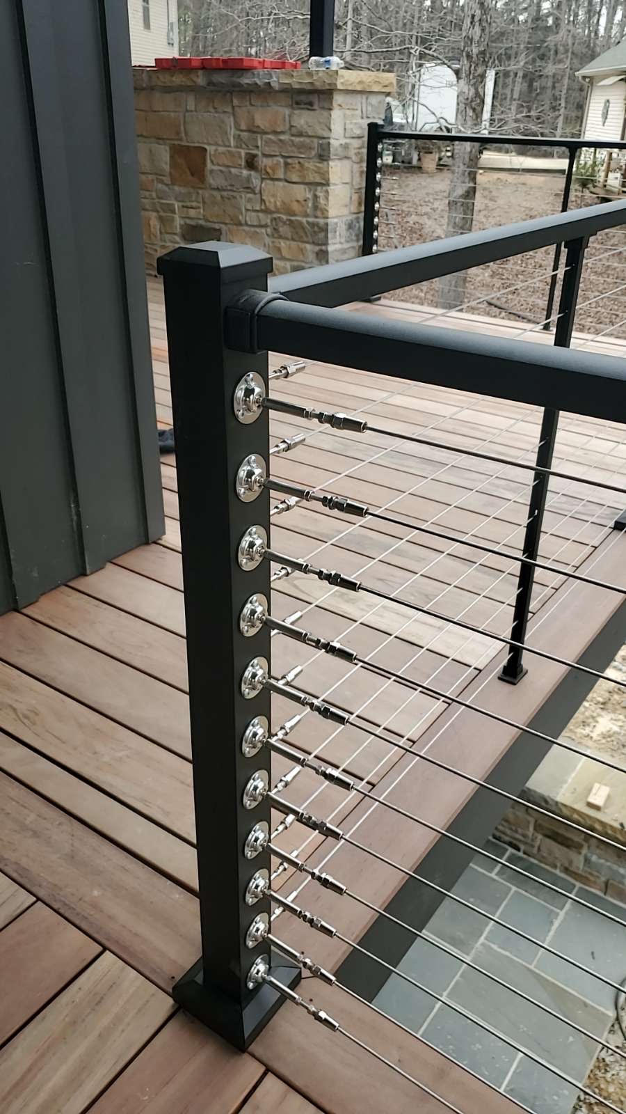 Revamped Balcony with Cable Railing