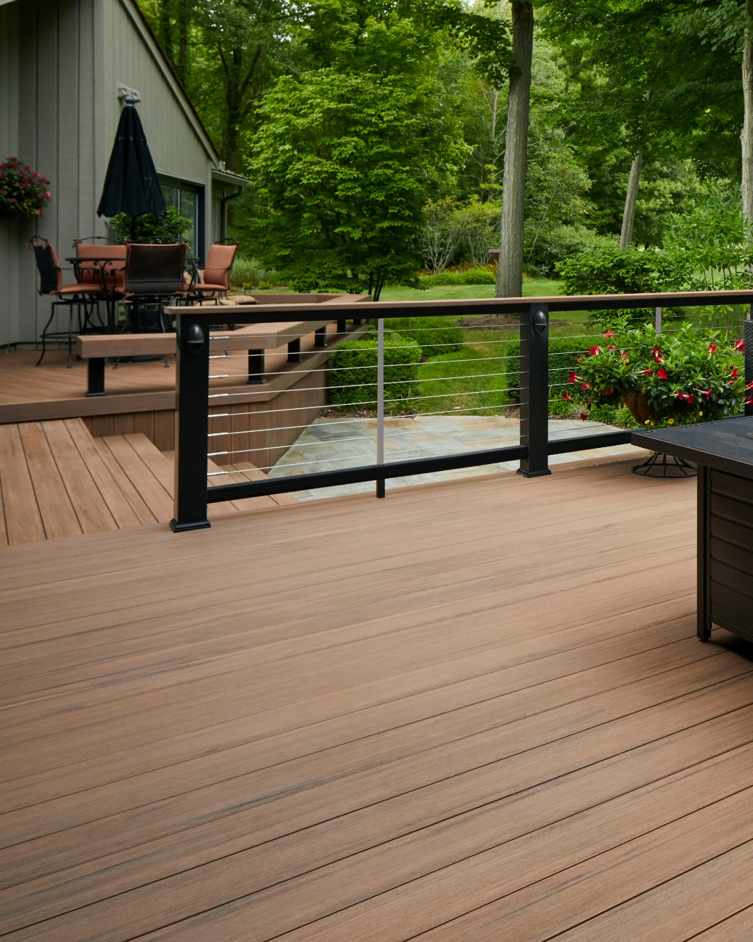 Revamped Balcony with Cable Railing