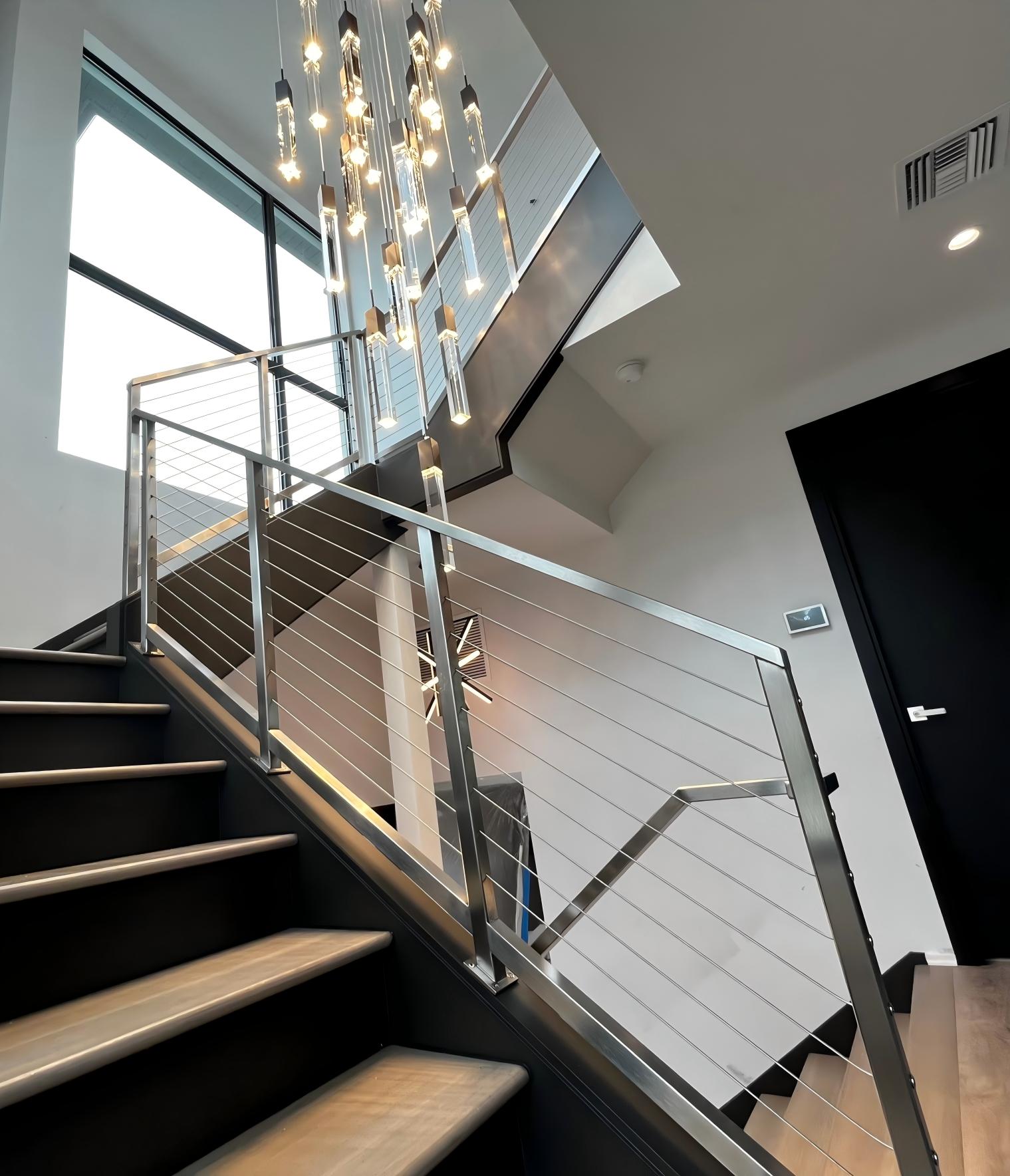 Crystal Lake Lodge with Cable Railing